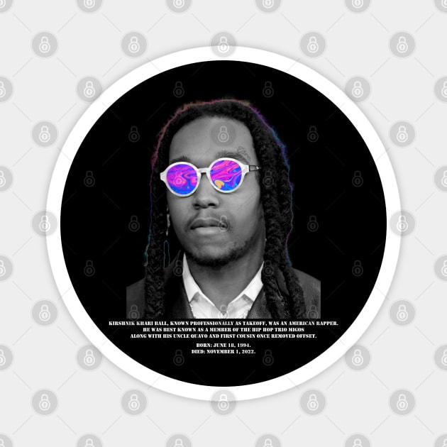 TAKEOFF Tribute Magnet by ElMass